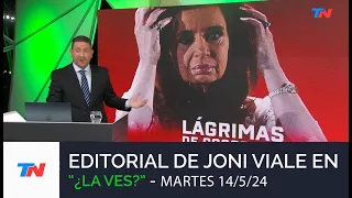Editorial Joni Viale: "Lágrimas de Cocodrilo" (Martes 14/5/24)