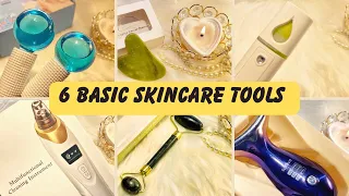 6 Basic Skincare Tools| for Glowing Skin| Every girl needs.🫶🏻✨
