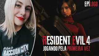 RESIDENT EVIL 4 REMAKE | REact / Jogando pela PRIMEIRA VEZ (Epílogo!)