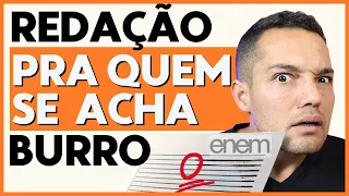 Redação ENEM pra quem SE ACHA BURRO | PROFINHO