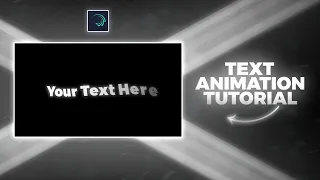 TEXT ANIMATION  - alight motion tutorial [ Part 1 ]