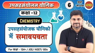 उपसहसंयोजक यौगिकों में समावयवता | isomerism in coordination compounds | class12unit9video6