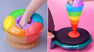 1000+ Amazing Cake Decorating Recipes For All the Rainbow Cake Lovers | Perfect Colorful Cake