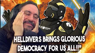 *Hell Divers Bring Glorious Democracy For Us All* DEMOCRACY IN ITS FINAL FORM | HELLDIVERS 2