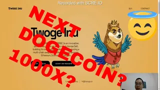 TWOGE INU THE NEXT DOGECOIN? 1000X Potential?