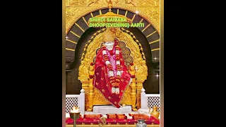 shirdi Saibaba dhoop (evening) aarti