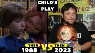 CHILD'S PLAY (1988 VS 2023) CAST: THEN AND NOW [ 35 YEARS AFTER ]