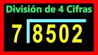 ✅👉Divisiones de 4 cifras adentro y 1 afuera