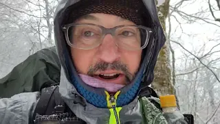 2022 Appalachian Trail Thru-Hike, Day 22, Snowstorm, Derek's Knob to Siler's Bald Shelter, Survival