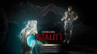 Mortal Kombat 11 Kronika Vs Johnny Cage | Fatality