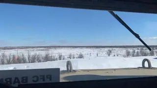 TOW Missile fired from a Humvee in slow motion