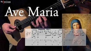 AVE MARIA - Franz Schubert - with TAB - Classical Guitar