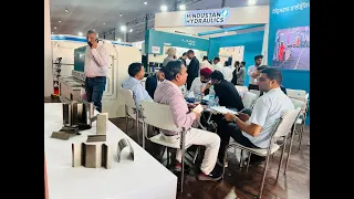 Hindustan Hydraulics Stall at MachAuto 2023, Ludhiana