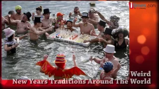 5 Strange New Years Traditions Around The World