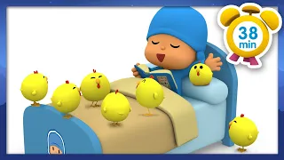 🐣🎶 TEN IN THE BED 🐣🎶 [ 38 minutes ] | Nursery Rhymes & Baby Songs - Pocoyo