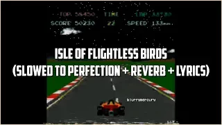 twenty one pilots - isle of flightless birds (slowed to perfection + reverb + lyrics)