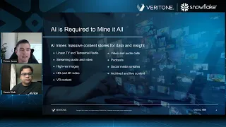 Webinar Replay: Unlock Video, Audio, and Text Insights with Snowflake and Veritone