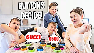 MYSTERY BUTTONS CHOOSE WHERE WE SHOP!! | JKREW