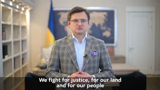 Коментар Дмитра Кулеби до 7-их роковин початку збройної агресії Росії проти України