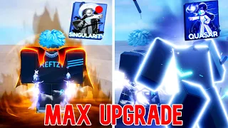 SINGULARITY vs QUASAR Ability in Roblox Blade Ball..