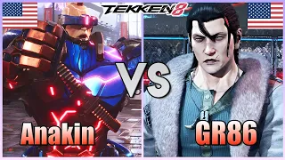 Tekken 8  ▰ Anakin (Jack 8) Vs GR86 (Dragunov) ▰ Ranked Matches!