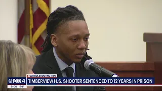 Convicted shooter sentenced to 12 years in prison