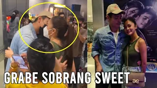 Xian GANITO PALA KA-SWEET INABANGAN SI KIM sa BLOCK SCREENING ng kanilang PELIKULA!