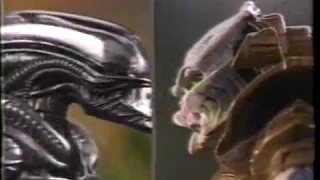 1994 Aliens vs Predator Action Figures "The Battle is On" TV Commercial
