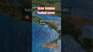 Victor Osimhen Football Career Journey #seriea #napoli