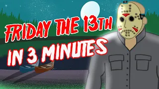 EVERY Friday the 13th Movie in 3 minutes| Animated Recap