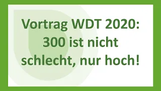 300 ist nicht schlecht, nur hoch! Jugendliche mit Diabetes (Weltdiabetestag 2020)