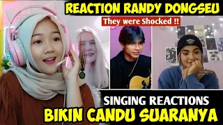 REACT RANDY DONGSEU SINGING REACTIONS OmeTV - Singing Arabic Tagalog and Swedish song Mereka Kaget