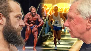 250 lb Bodybuilder vs Ultramarathoner | 1 Hour Distance Run challenge