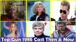 Top Gun 1986 Cast Then and Now 2019(Before & After) | Top Gun Movie Cast Real Name and Age