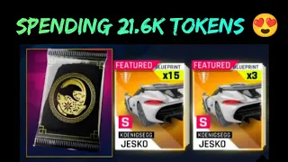 Asphalt 9 Koenigsegg Jesko Packs Drop rate | Happy Lunar Year Pack Droprate