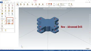 Advanced Drill Mastercam 2021