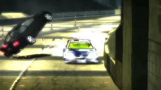 Police Pursuit Heat Level 4 in a Mitsubishi Lancer [Need for Speed: Most Wanted]