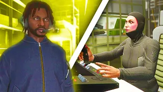 Who's Supposed To Do What In This GTA 5 Online Mission?! GTA V Online FUNNY MOMENTS