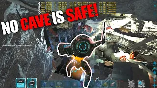 RUSHING THROUGH A TRIPLE WATERFALL CAVE | TPG + N1S | Kibble Alliance | ARK Official PVP | K164