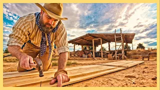 Authentic Wild West Experience: 3-Days in the Heat and Rain Living like a Pioneer (No Talking, DIY)