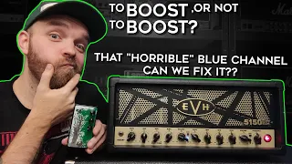 The "HORRIBLE" EVH 50W EL34 Blue Channel... Can I Fix It?