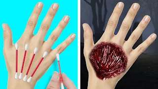 PREPÁRATE PARA UNA FIESTA DE HALLOWEEN | MAQUILLAJE DE EFECTOS ESPECIALES Y DECORACIÓN DE HALLOWEEN