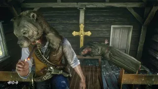 Just Like Vampire The Witch Will Die Instantly If Brought to the Tiny Church - RDR2