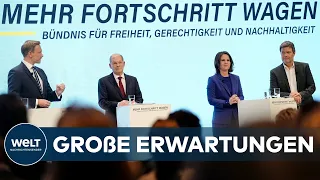 KOALITIONSVERTRAG: Aufbruch, Abklatsch oder Untergang – Überzeugen die Pläne der Ampel-Koalition?