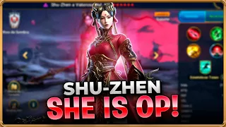 LITERALLY BROKEN! Shu Zhen The Valorous Champion Spotlight Raid Shadow Legends