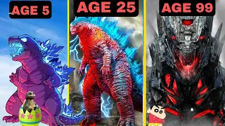 GTA 5  Shinchan Surviving 99 Years As Godzilla in GTA 5