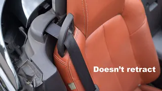 How to fix a NC Miata seatbelt