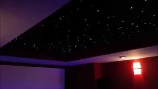 Fiber Optic Panel Star Ceiling - Home Theater