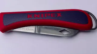 Нож сгъваем електротехнически 80mm 16 20 50 SB KNIPEX -  Klappmesser 16 20 50 SB - folding knife