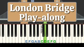 London Bridge Play-along Piano Tutorial